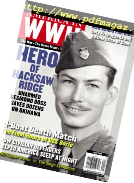 America In WWII – April 2018 Cover