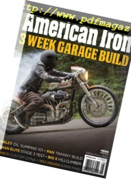 American Iron Magazine – July 2018