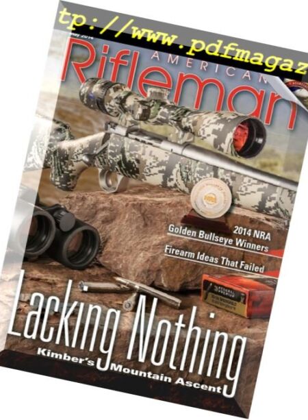 American Rifleman – May 2014 Cover