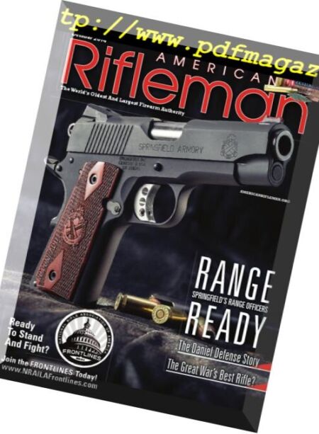 American Rifleman – October 2014 Cover