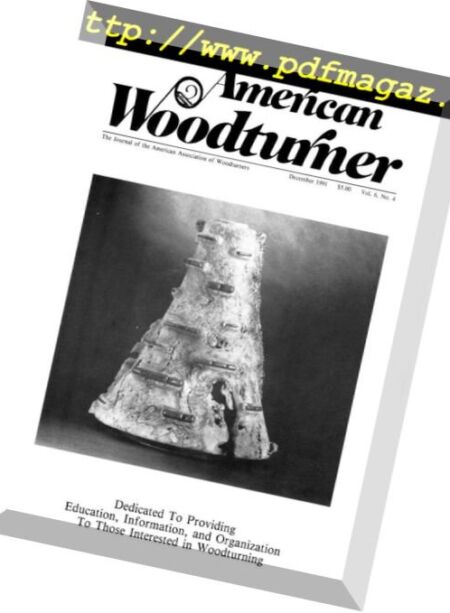 American Woodturner – December 1991 Cover