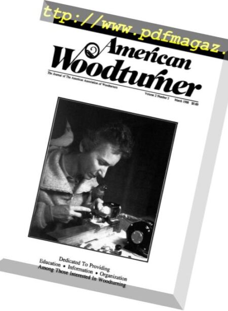 American Woodturner – March 1988 Cover
