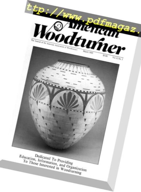 American Woodturner – March 1993 Cover