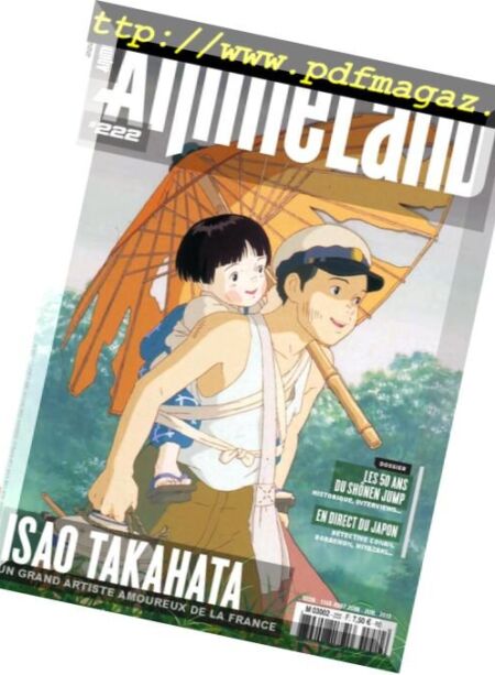 Animeland – juin-juillet 2018 Cover