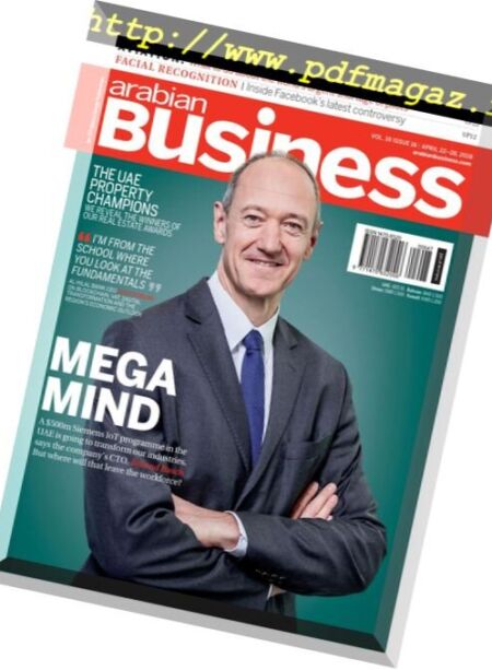 Arabian Business – 22 April 2018 Cover