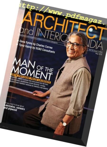 Architect and Interiors India – May 2018 Cover