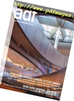 Architects Datafile (ADF) – April 2018