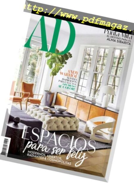 Architectural Digest Mexico – mayo 2018 Cover