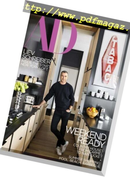 Architectural Digest USA – June 2018 Cover
