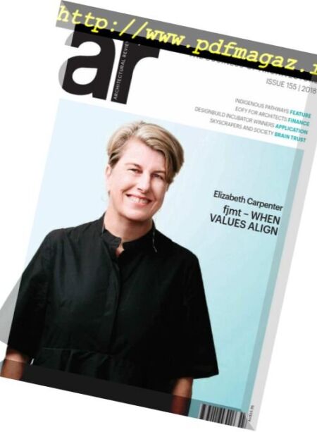 Architectural Review Asia Pacific – June-July 2018 Cover