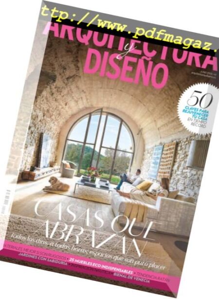 Arquitectura y Diseno – junio 2018 Cover