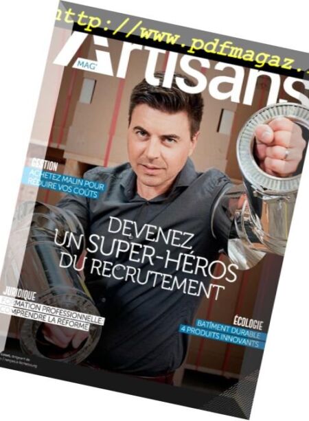Artisans Mag – avril 2018 Cover