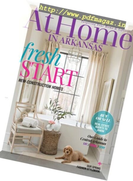 At Home in Arkansas – April 2018 Cover