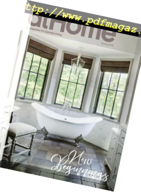 atHome – Spring 2018 Cover