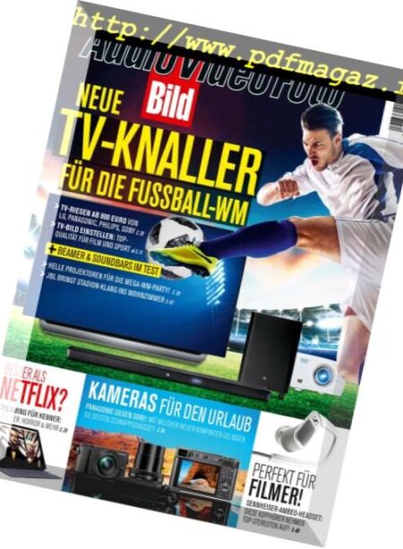 Audio Video Foto Bild – Juni 2018 Cover