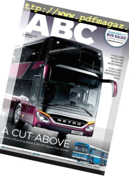 Australasian Bus & Coach – May 2018 Cover