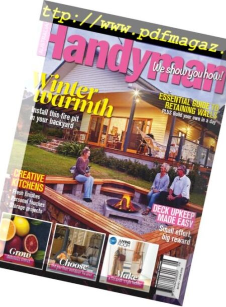 Australian Handyman – June 2018 Cover