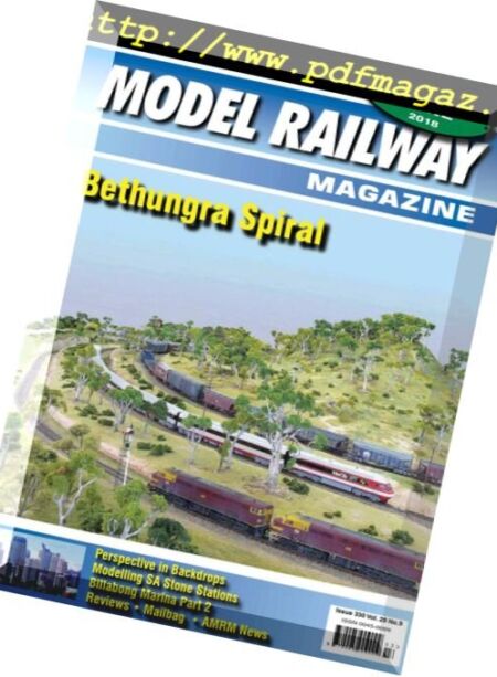 Australian Model Railway Magazine – June 2018 Cover