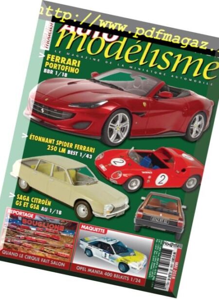 Auto Modelisme – mai 2018 Cover