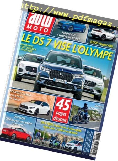 Auto Moto France – mai 2018 Cover