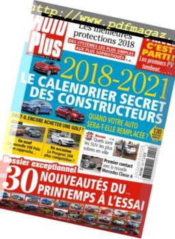 Auto Plus France – 30 mars 2018