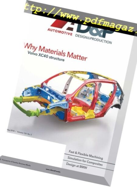 Automotive Design and Production – May 2018 Cover