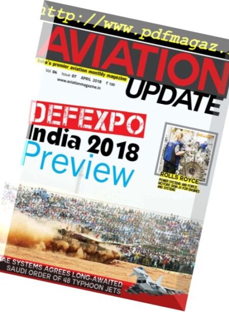 Aviation Update – April 2018 Cover