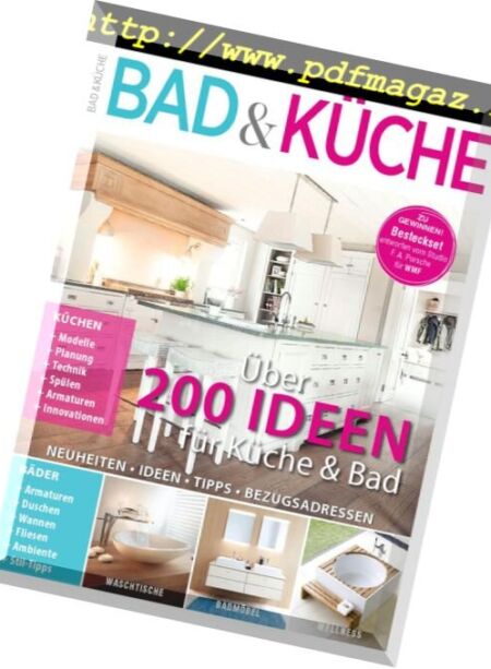 Bad & Kuche – Mai-Juli 2018 Cover