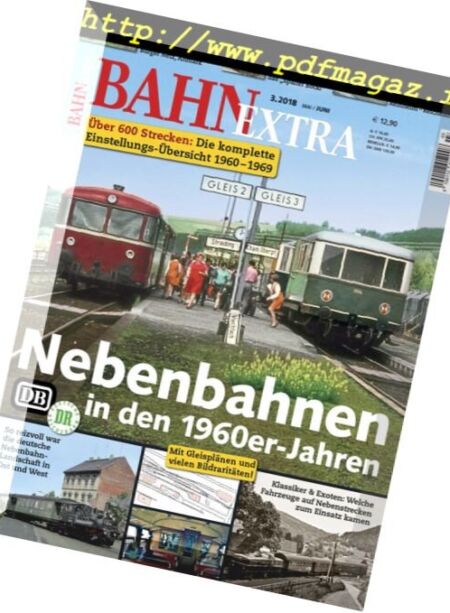 Bahn Extra – Mai-Juni 2018 Cover
