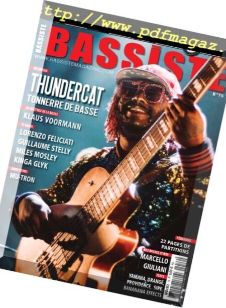 Bassiste Magazine – fevrier-mars 2018 Cover