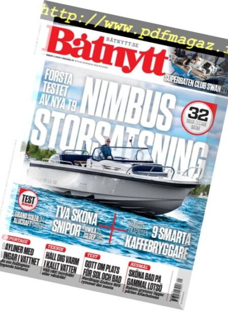Batnytt – maj 2018 Cover