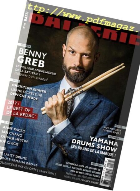 Batterie Magazine – fevrier-mars 2018 Cover
