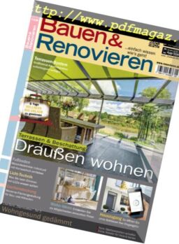 Bauen & Renovieren – Mai-Juni 2018