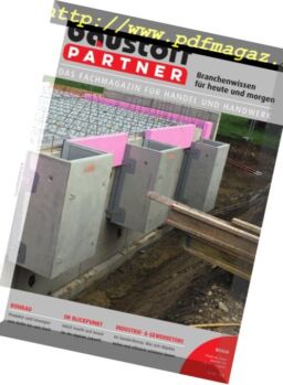 Baustoff Partner – Mai 2018