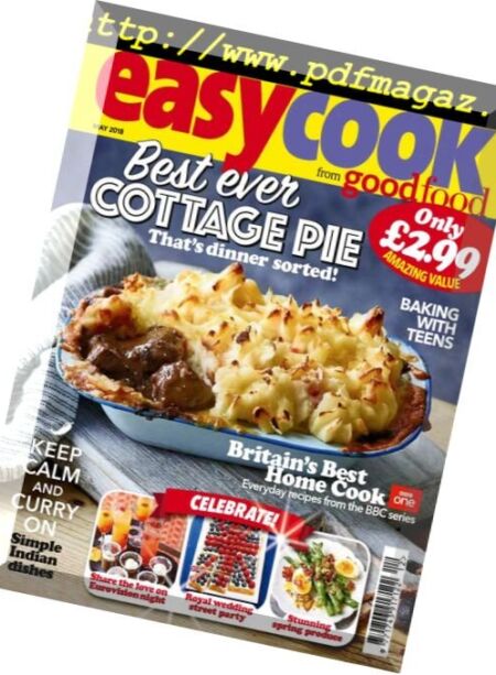 BBC Easy Cook UK – May 2018 Cover