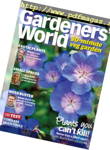 BBC Gardeners’ World – May 2018 Cover