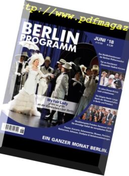 Berlin Programm – Juni 2018