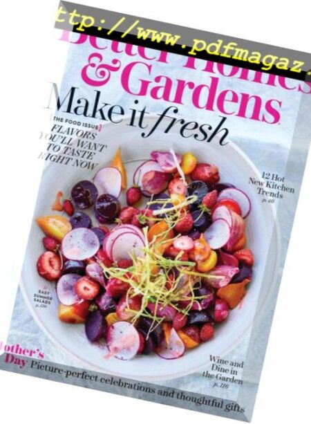 Better Homes & Gardens USA – May 2018 Cover
