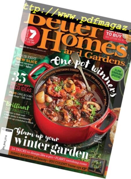 Better Homes and Gardens Australia – July 2018 Cover
