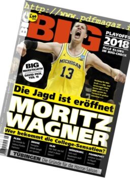 BIG – Basketball in Deutschland – Mai 2018