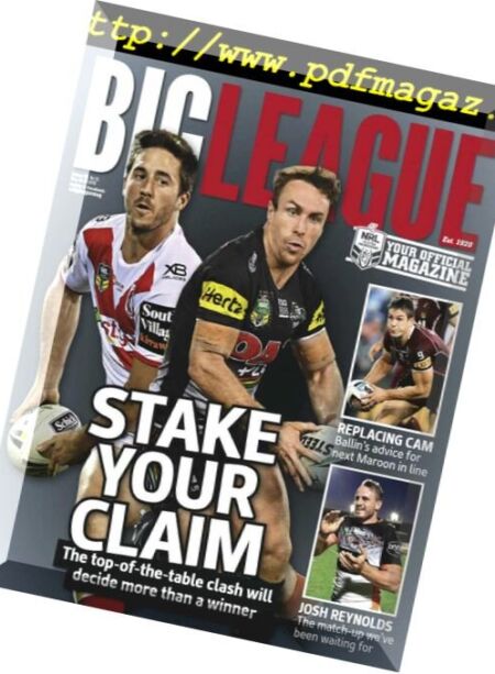 Big League Weekly Edition – May 24, 2018 Cover