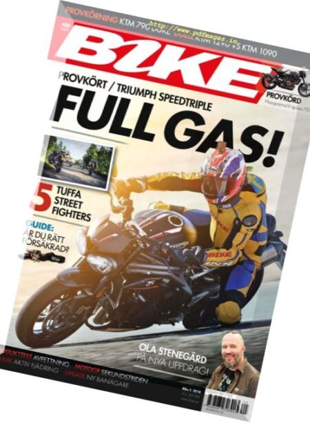 Bike Sweden – Nr.5, 2018 Cover