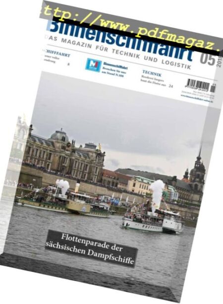 Binnenschifffahrt – Mai 2018 Cover