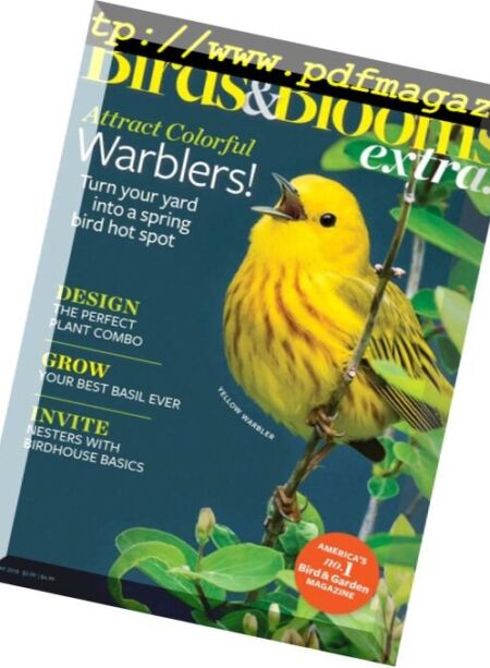 Birds and Blooms Extra – May 2018 Cover