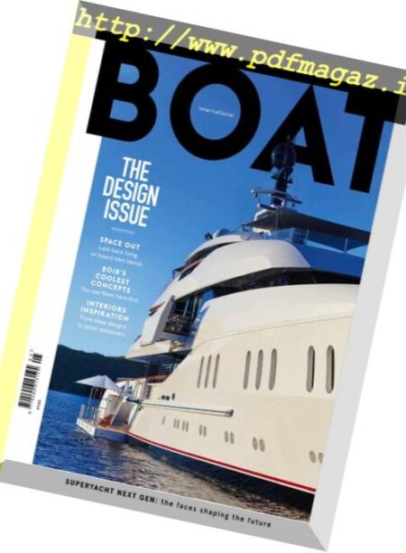 Boat International – May 2018 Cover