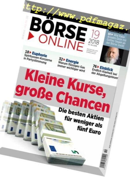 Borse Online – 9 Mai 2018 Cover