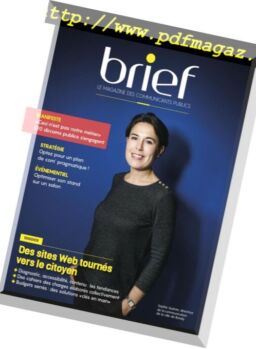 Brief Magazine – janvier 2018