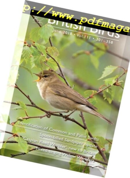 British Birds – June 2018 Cover