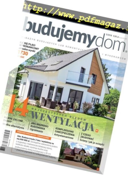 Budujemy Dom – Maj 2018 Cover