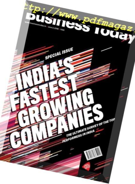 Business Today – June 03, 2018 Cover